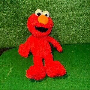 Sesame Street Tickle Me Elmo Laughing Talking Stuffed Animal Plush Toy 15"